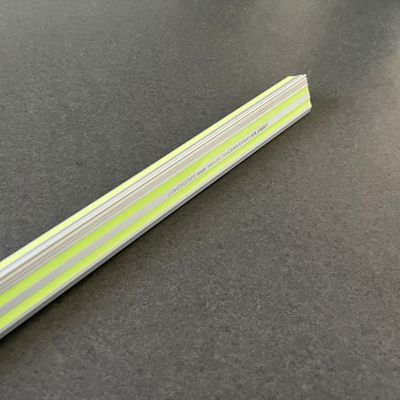 Washable Yellow Photoluminescent Stair Nosing Edge Trim For Floor Protection